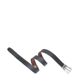 Tommy Hilfiger Talladega Navy & Brown Leather Reversible Belt for Men image 3