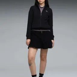 Puma Black Cotton Regular Fit Jacket image 4