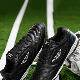 Red Tape Men's Black Football Shoes image 1