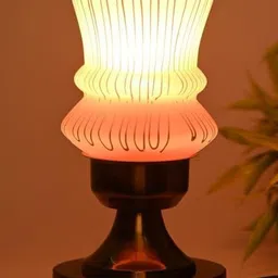 1ST TIME White Glass Cylinder Table Lamps image 4