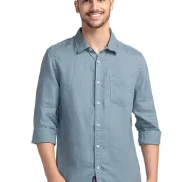 Being Human Grey Slim Fit Shirt-picture-40