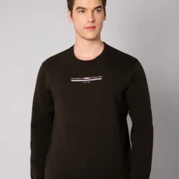 Cantabil Olive Regular Fit Sweatshirt-image-41