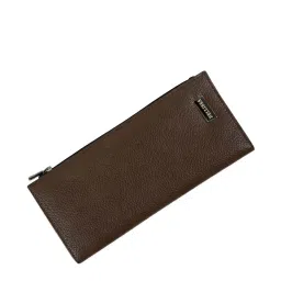 Bellissa Brown Solid Premium Bi-Fold Wallet for Women image 3