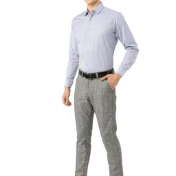 Sojanya Black & Off White Checks Trousers image 5