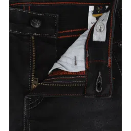 Allen Solly Junior Black Solid Jeans image 3