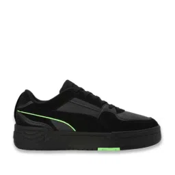 Puma Men's Mercedes-AMG Petronas F1 CA Pro Crush Black Casual Sneakers image 1