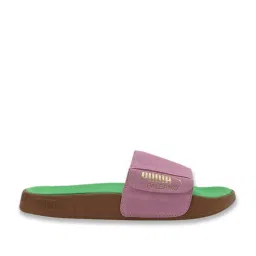 Puma Men's Leadcat Pink Slides image 1