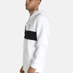 Puma Motorsport White Full Sleeves Hooded Jacket image 3