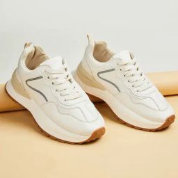 Ginger by Lifestyle Women's Off White Running Shoes-picture-20