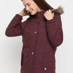 Cantabil Wine Hooded Jacket image 3