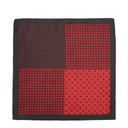 Peter England Red Printed Pocket Square image 3