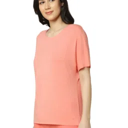 Triumph Peach Plain T-Shirt image 3