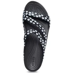 Crocs Women's Kadee Black Casual Sandals image 3
