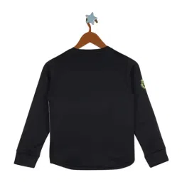 Monte Carlo Kids Black & Grey Printed Sweatshirt image 2