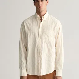 GANT Striped Button Down Relaxed Fit Shirt image 1