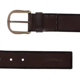 Levi's Brown Leather Waist Belt for Men image 3