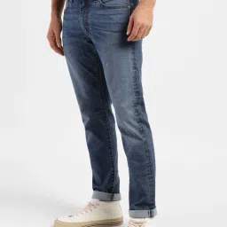 Levi's 511 Blue Cotton Slim Fit Jeans image 3