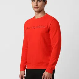 Van Heusen Sport Orange Regular Fit Sweatshirt image 3