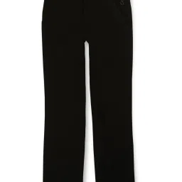 Gini & Jony Boys Black Solid Trousers image 1
