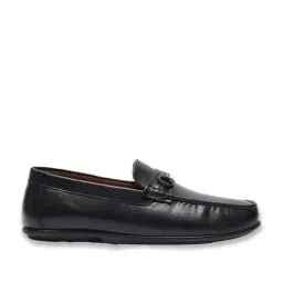 Louis Philippe Men's Black Casual Loafers-picture-10