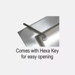 Chilly 250x250mm (10x10") Frame Size Gully Trap Cover Stainless Steel Glossy Finish, GTC-250250 image 3