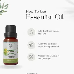 VECHAN 100% Pure & Natural Rosemary Essential Oil - 15 ml image 4