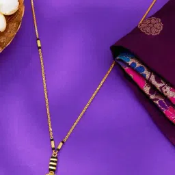 P.N.Gadgil Jewellers Minimalist Grace Yellow Gold Modern Mangalsutra For Women-picture-22