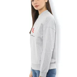 Van Heusen Grey Textured Sweatshirt image 3