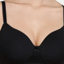 Zivame Black Half Coverage Wireless Bra image 4