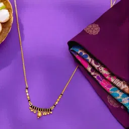 P.N.Gadgil Jewellers Ethereal Glow Yellow Gold Modern Mangalsutra For Women-picture-38