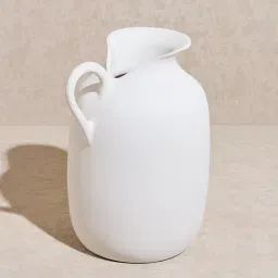 Westside Home White Jug Vase image 2