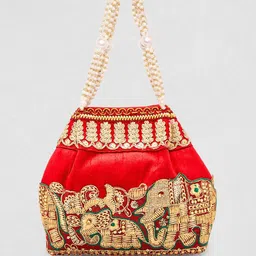 Rubans Animal Embellished Handheld Bag image 3