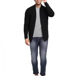 Global Republic Black Regular Fit Shrug image 5
