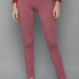 Allen Solly Pink Slim Fit Jeggings image 1