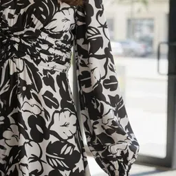 ZUMMER Satin Bodycon Midi Dress image 5