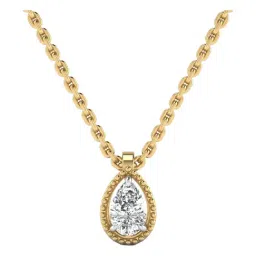 SHINE ETERNAL Lab Grown Diamond 14k (585) Yellow Gold Pendant for Women-picture-22