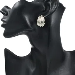 j & c fashion arena J & C Fashion Are Stainless Steel Gold-Plated Earrings-picture-21