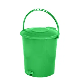 Kuber Industries Green Kitchen Waste Pedal Dustbin With Handle - 10 L image 4