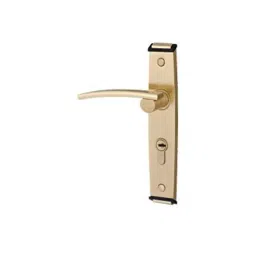 Bonus Compact 60 mm Brass Brush Brass Finish 999 Mortice Lock Set image 2