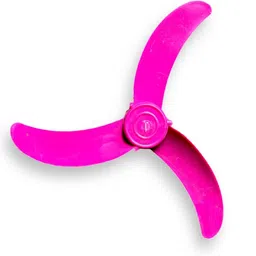 AVS COMPONENTS 12V DC Motor Plastic Fan Blade Proppeler 8 inch For 12v24v Dc Color Motor Multicolor (Pack Of 2) image 1