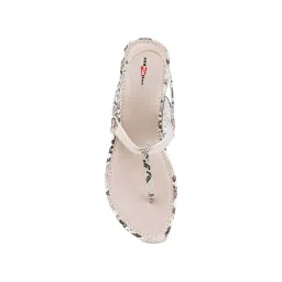 Shezone Cream Sling Back Sandals image 3
