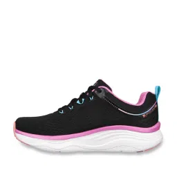 Skechers Women's D'LUX FITNESS-NEW MOXIE Black Multi Casual Sneakers image 3