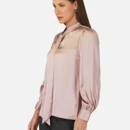 PURYS Pink Regular Fit Top image 3