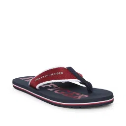 Tommy Hilfiger Men's Red Flip Flops image 3