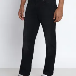 Lee Travis Black Slim Fit Lightly Washed Jeans image 3