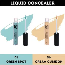 KINDED Liquid Concealer 01 Green Spot & 06 Cream Cushion Combo image 2