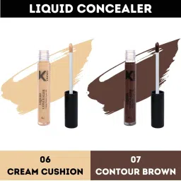 KINDED Liquid Concealer 06 Cream Cushion & 07 Contour Brown Combo image 2