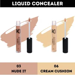KINDED Liquid Concealer 03 Nude It & 06 Cream Cushion Combo image 2