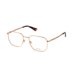 Police Gold Geometric Eye Frame for Men VPLL67K53300FR image 1