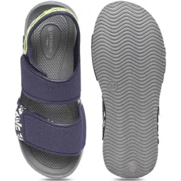 Pantaloons Junior Navy & Grey Floater Sandals image 3